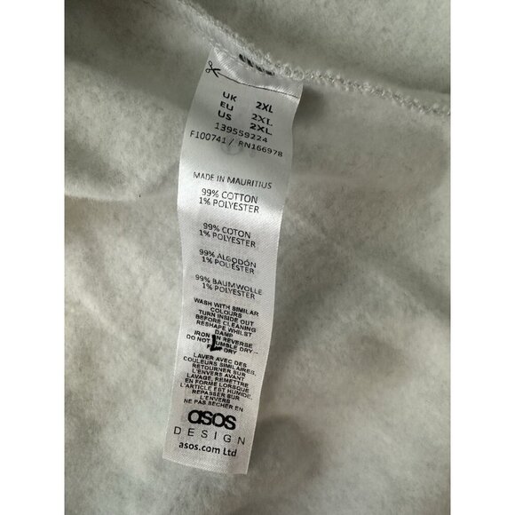 ASOS DESIGN Curve straight leg jogger with Marseille embroidered graphic 2XL - Picture 10 of 16